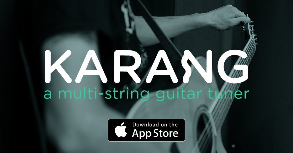 Tune all strings at once with Karang - the brand new guitar tuner