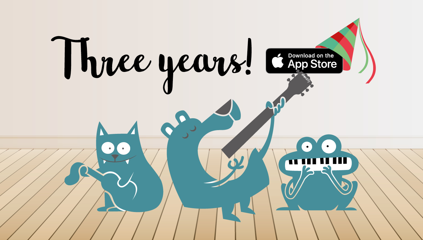 Put on your party hats, it's the Chordify iOS app's anniversary