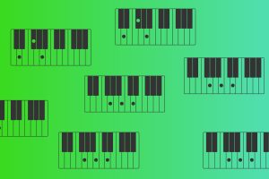 How to read a piano chord diagram